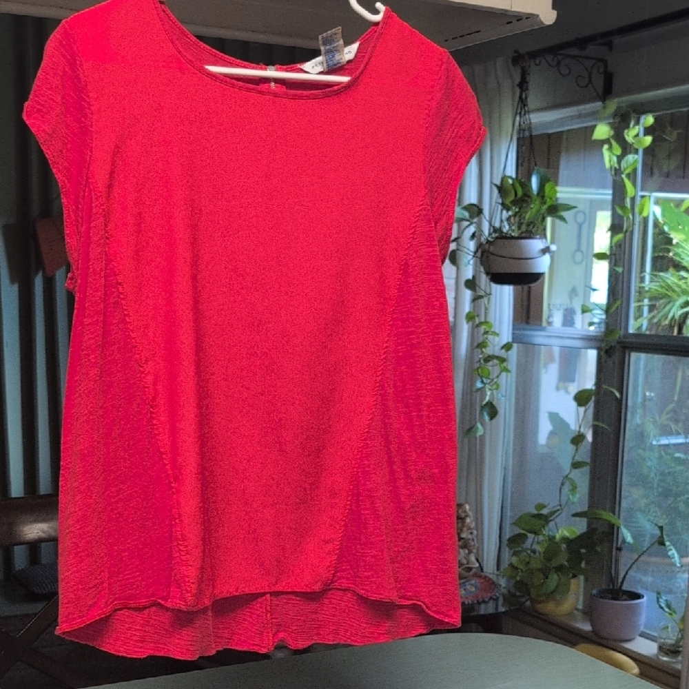 Peter Nygard Red  Blouse.